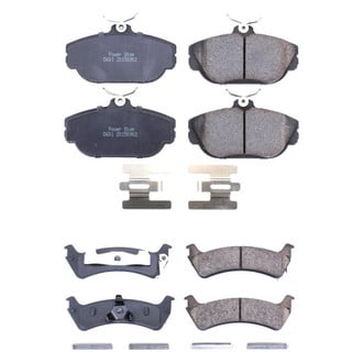 PowerStop® - Z17 Evolution Plus™ Ceramic Front and Rear Disc Brake Pad Set