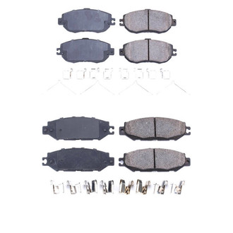 PowerStop® - Z17 Evolution Plus™ Ceramic Front and Rear Disc Brake Pad Set