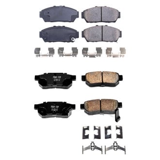 PowerStop® - Z17 Evolution Plus™ Ceramic Front and Rear Disc Brake Pad Set
