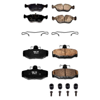PowerStop® - Z17 Evolution Plus™ Ceramic Front and Rear Disc Brake Pad Set