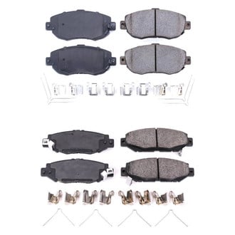 PowerStop® - Z17 Evolution Plus™ Ceramic Front and Rear Disc Brake Pad Set