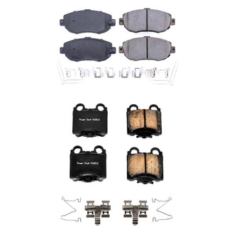 PowerStop® - Z17 Evolution Plus™ Ceramic Front and Rear Disc Brake Pad Set