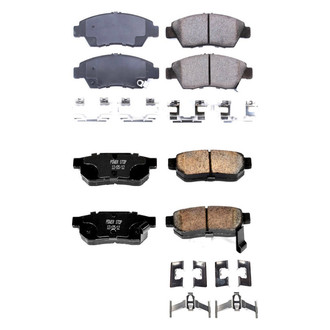 PowerStop® - Z17 Evolution Plus™ Ceramic Front and Rear Disc Brake Pad Set