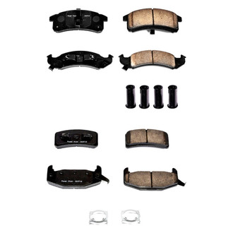 PowerStop® - Z17 Evolution Plus™ Ceramic Front and Rear Disc Brake Pad Set
