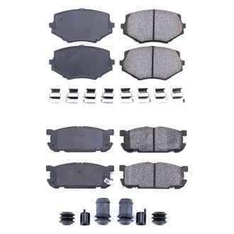 PowerStop® - Z17 Evolution Plus™ Ceramic Front and Rear Disc Brake Pad Set
