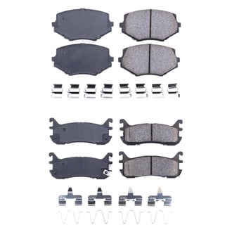 PowerStop® - Z17 Evolution Plus™ Ceramic Front and Rear Disc Brake Pad Set