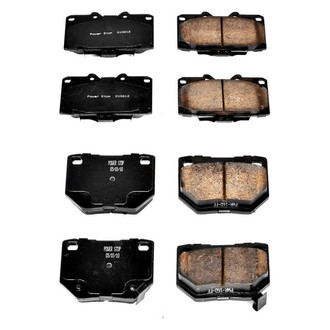PowerStop® - Z17 Evolution Plus™ Ceramic Front and Rear Disc Brake Pad Set