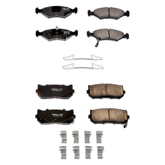 PowerStop® - Z17 Evolution Plus™ Ceramic Front and Rear Disc Brake Pad Set