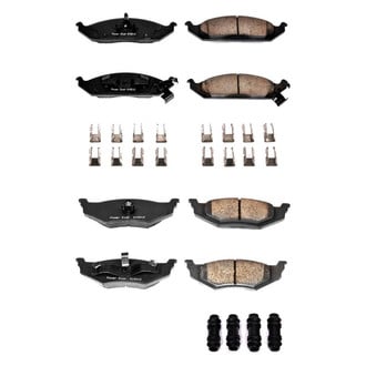 PowerStop® - Z17 Evolution Plus™ Ceramic Front and Rear Disc Brake Pad Set