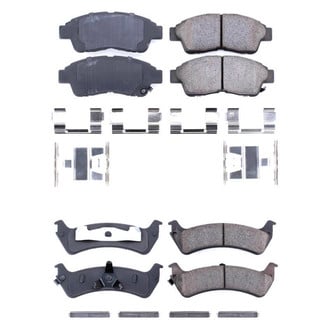 PowerStop® - Z17 Evolution Plus™ Ceramic Front and Rear Disc Brake Pad Set