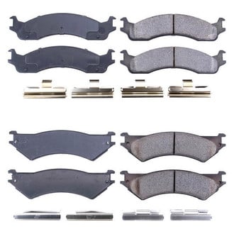 PowerStop® - Z17 Evolution Plus™ Ceramic Front and Rear Disc Brake Pad Set