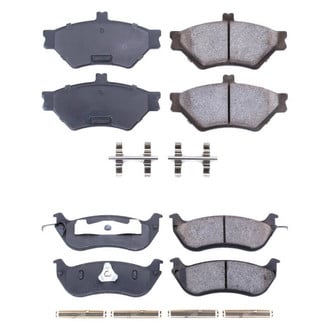 PowerStop® - Z17 Evolution Plus™ Ceramic Front and Rear Disc Brake Pad Set