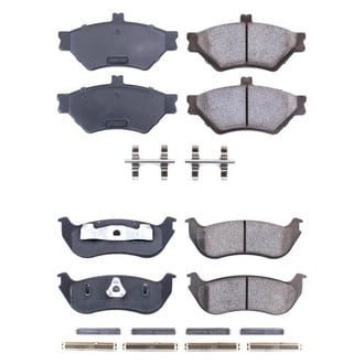 PowerStop® - Z17 Evolution Plus™ Ceramic Front and Rear Disc Brake Pad Set