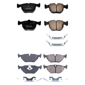 PowerStop® - Z17 Evolution Plus™ Ceramic Front and Rear Disc Brake Pad Set