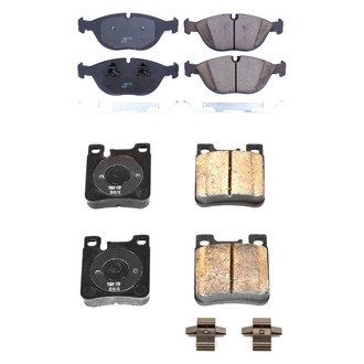 PowerStop® - Z17 Evolution Plus™ Ceramic Front and Rear Disc Brake Pad Set