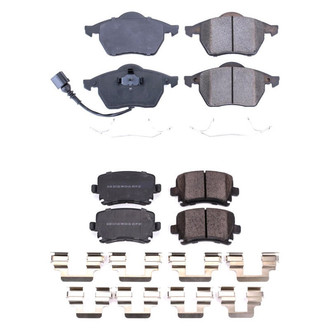 PowerStop® - Z17 Evolution Plus™ Ceramic Front and Rear Disc Brake Pad Set