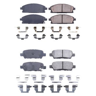 PowerStop® - Z17 Evolution Plus™ Ceramic Front and Rear Disc Brake Pad Set