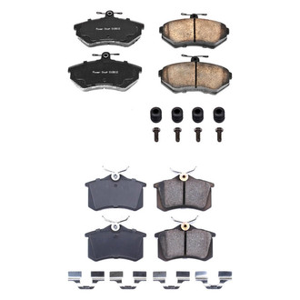 PowerStop® - Z17 Evolution Plus™ Ceramic Front and Rear Disc Brake Pad Set