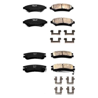 PowerStop® - Z17 Evolution Plus™ Ceramic Front and Rear Disc Brake Pad Set