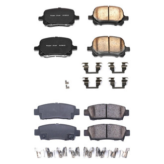 PowerStop® - Z17 Evolution Plus™ Ceramic Front and Rear Disc Brake Pad Set