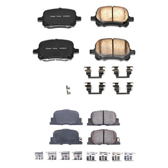 PowerStop® - Z17 Evolution Plus™ Ceramic Front and Rear Disc Brake Pad Set
