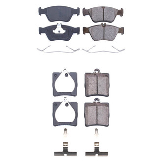 PowerStop® - Z17 Evolution Plus™ Ceramic Front and Rear Disc Brake Pad Set