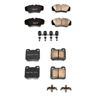 PowerStop® - Z17 Evolution Plus™ Ceramic Front and Rear Disc Brake Pad Set