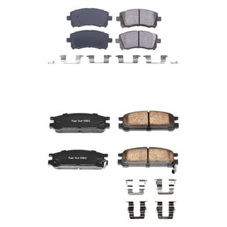 PowerStop® - Z17 Evolution Plus™ Ceramic Front and Rear Disc Brake Pad Set