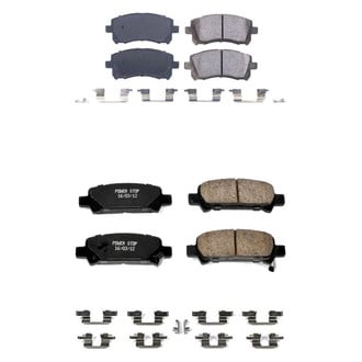 PowerStop® - Z17 Evolution Plus™ Ceramic Front and Rear Disc Brake Pad Set
