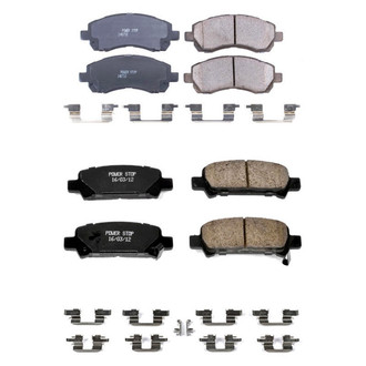 PowerStop® - Z17 Evolution Plus™ Ceramic Front and Rear Disc Brake Pad Set