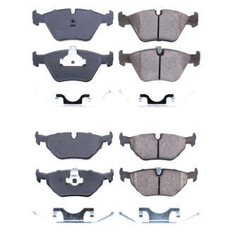 PowerStop® - Z17 Evolution Plus™ Ceramic Front and Rear Disc Brake Pad Set