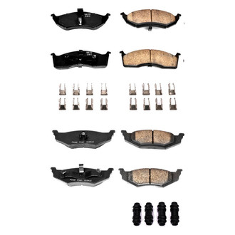 PowerStop® - Z17 Evolution Plus™ Ceramic Front and Rear Disc Brake Pad Set