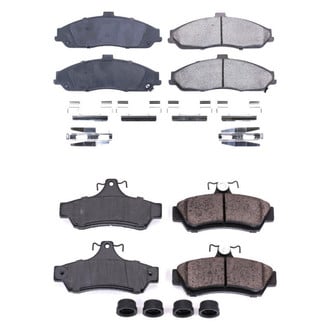 PowerStop® - Z17 Evolution Plus™ Ceramic Front and Rear Disc Brake Pad Set