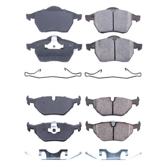 PowerStop® - Z17 Evolution Plus™ Ceramic Front and Rear Disc Brake Pad Set