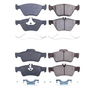 PowerStop® - Z17 Evolution Plus™ Ceramic Front and Rear Disc Brake Pad Set