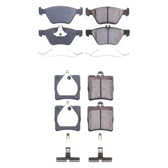 PowerStop® - Z17 Evolution Plus™ Ceramic Front and Rear Disc Brake Pad Set