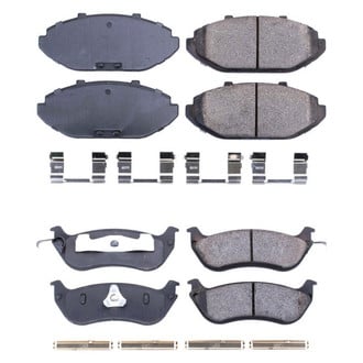 PowerStop® - Z17 Evolution Plus™ Ceramic Front and Rear Disc Brake Pad Set