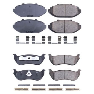 PowerStop® - Z17 Evolution Plus™ Ceramic Front and Rear Disc Brake Pad Set