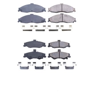 PowerStop® - Z17 Evolution Plus™ Ceramic Front and Rear Disc Brake Pad Set