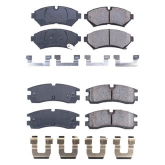 PowerStop® - Z17 Evolution Plus™ Ceramic Front and Rear Disc Brake Pad Set