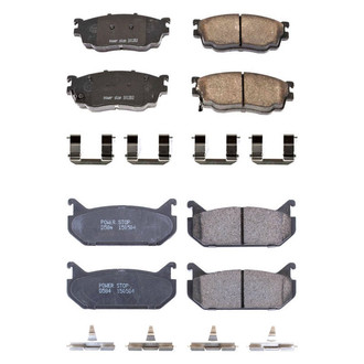 PowerStop® - Z17 Evolution Plus™ Ceramic Front and Rear Disc Brake Pad Set