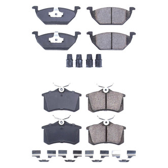 PowerStop® - Z17 Evolution Plus™ Ceramic Front and Rear Disc Brake Pad Set