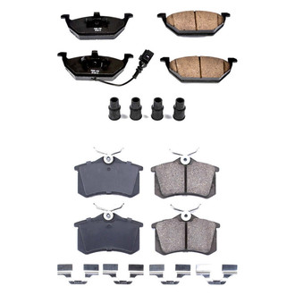 PowerStop® - Z17 Evolution Plus™ Ceramic Front and Rear Disc Brake Pad Set