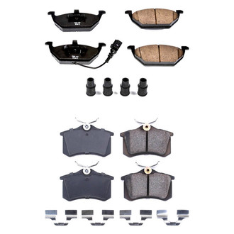 PowerStop® - Z17 Evolution Plus™ Ceramic Front and Rear Disc Brake Pad Set