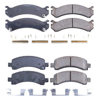 PowerStop® - Z17 Evolution Plus™ Ceramic Front and Rear Disc Brake Pad Set
