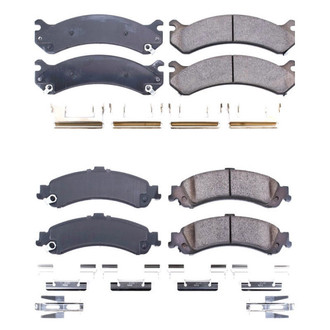 PowerStop® - Z17 Evolution Plus™ Ceramic Front and Rear Disc Brake Pad Set