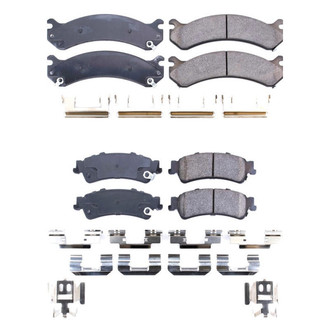 PowerStop® - Z17 Evolution Plus™ Ceramic Front and Rear Disc Brake Pad Set