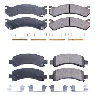 PowerStop® - Z17 Evolution Plus™ Ceramic Front and Rear Disc Brake Pad Set