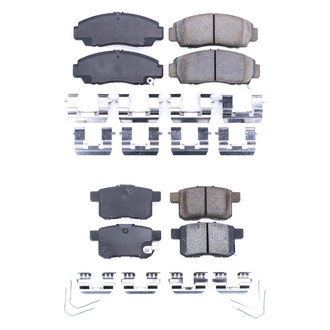PowerStop® - Z17 Evolution Plus™ Ceramic Front and Rear Disc Brake Pad Set