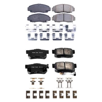 PowerStop® - Z17 Evolution Plus™ Ceramic Front and Rear Disc Brake Pad Set